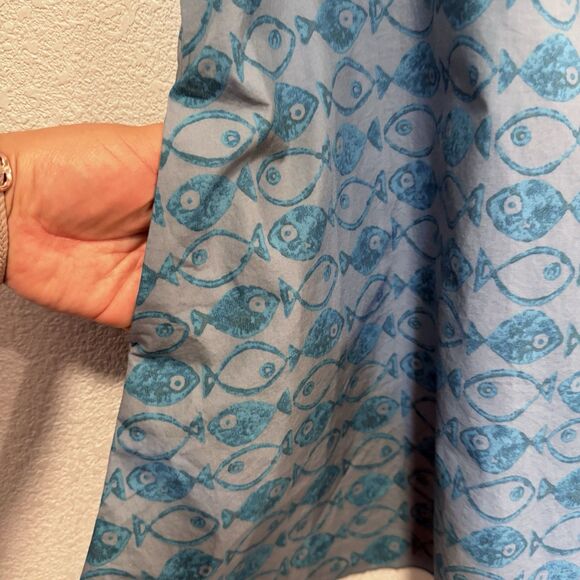 BDG Urban Outfitters Eva Tie Front Ruched Strap Trapeze Mini Dress Size Large - Picture 7 of 10